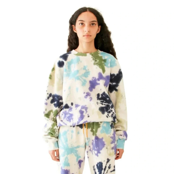 Kkco pierced tie-dyed sweatshirt - Picture 1 of 9